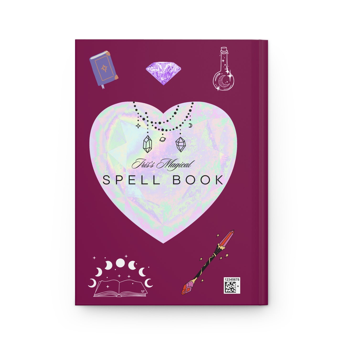 Ivy's Corner: Magical Spell Book Journal - Caution: Do Not Enter Unless You Dare