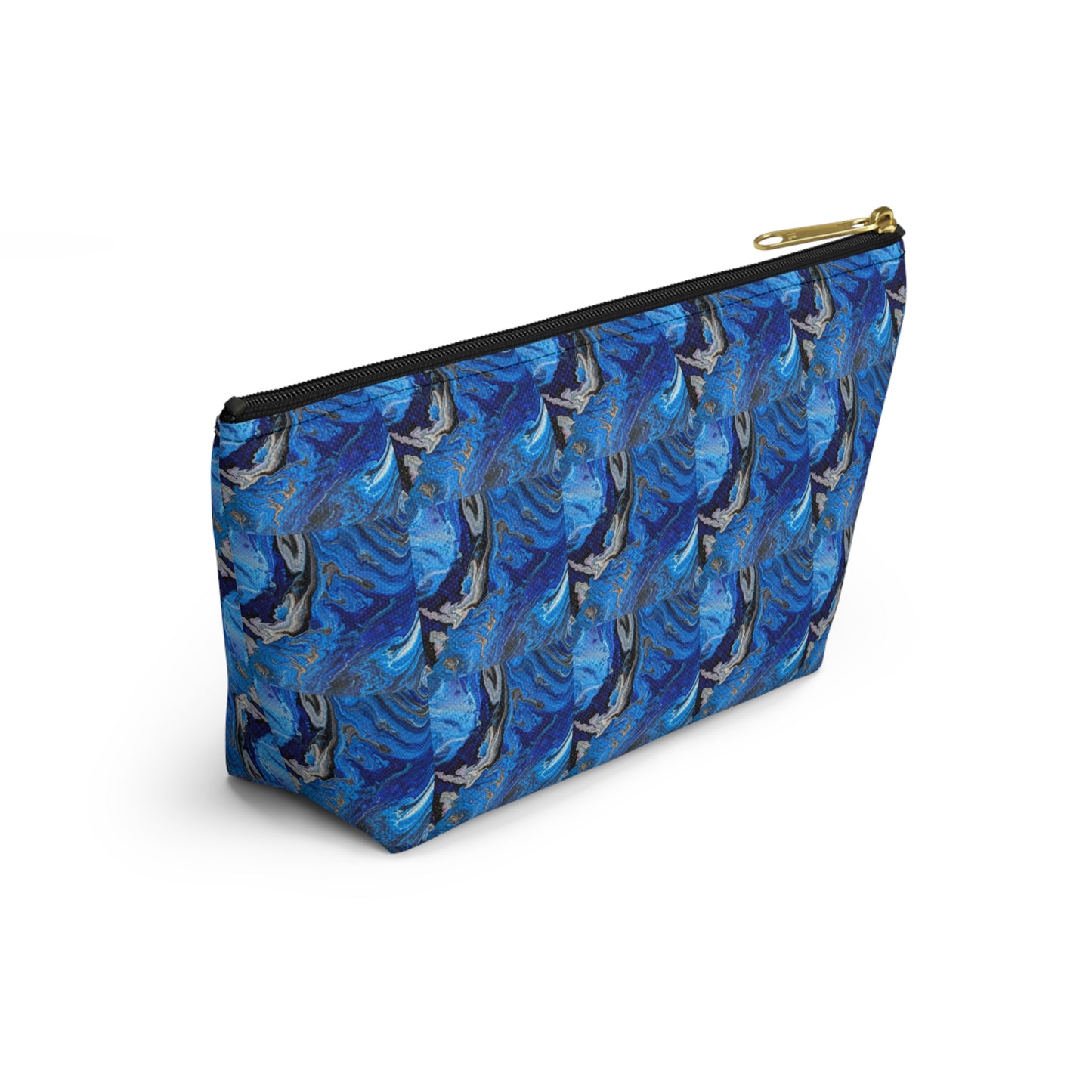 Celestial Currents Accessory Pouch with T-Bottom