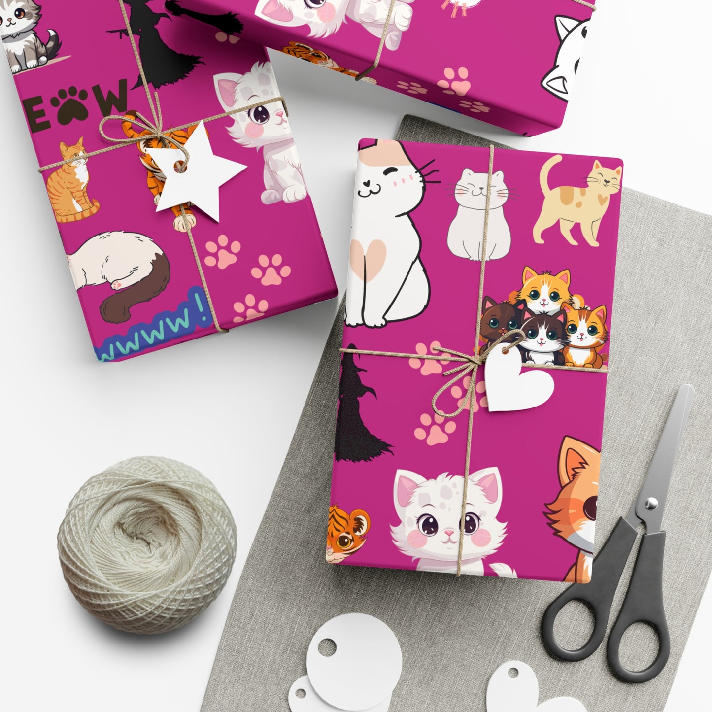 Gift Wrap Papers - Fun and Bright Animal Design - Amazing Maddie!