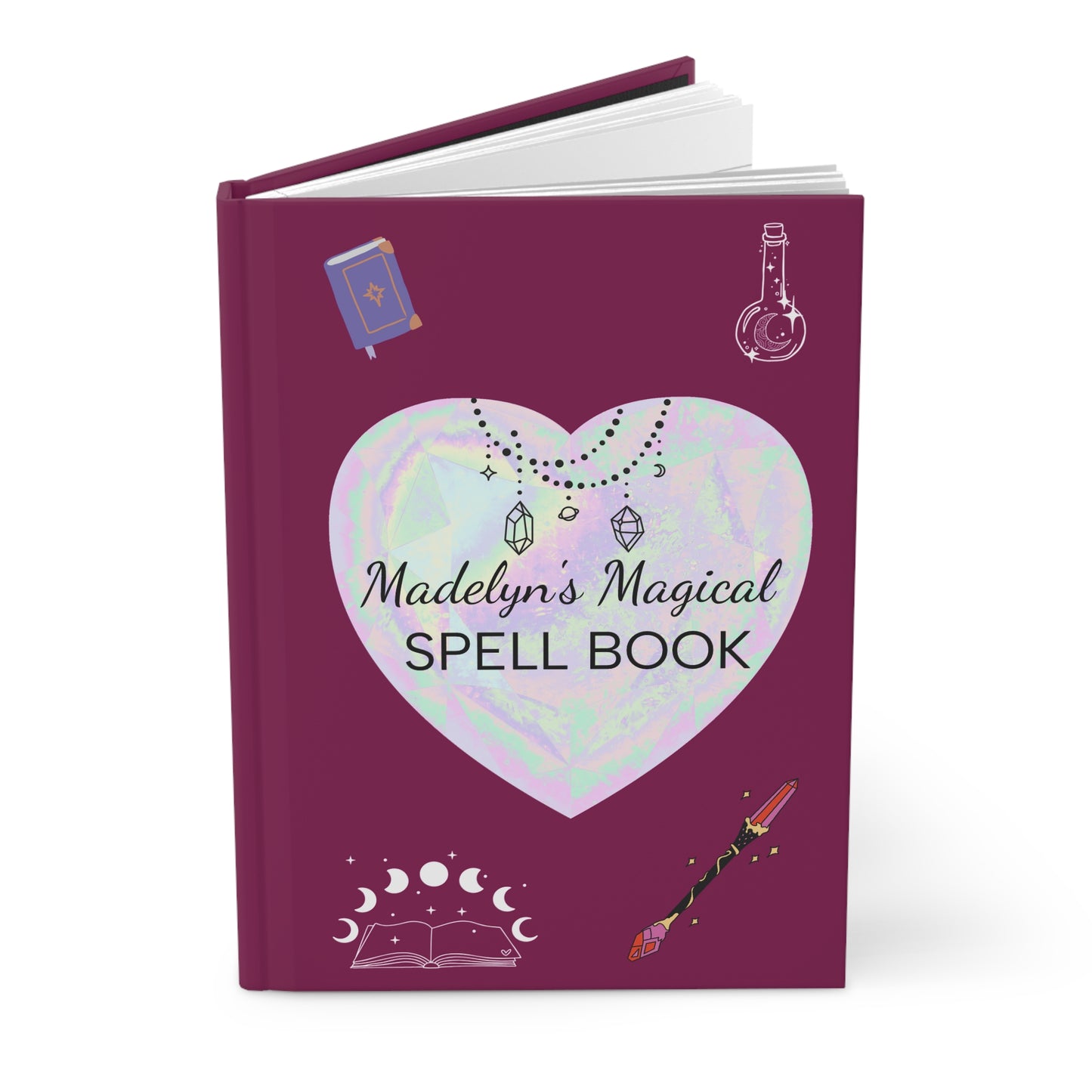 Magical Spell Book Journal - Customize for your kiddo!
