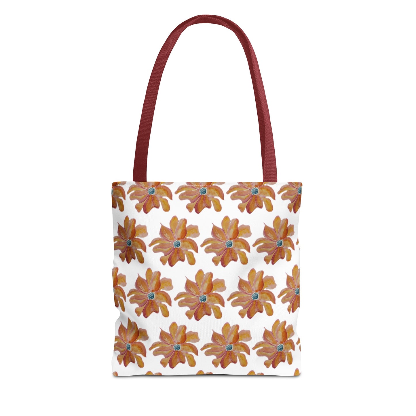 Warm Sunset Bloom Tote Bag (AOP)