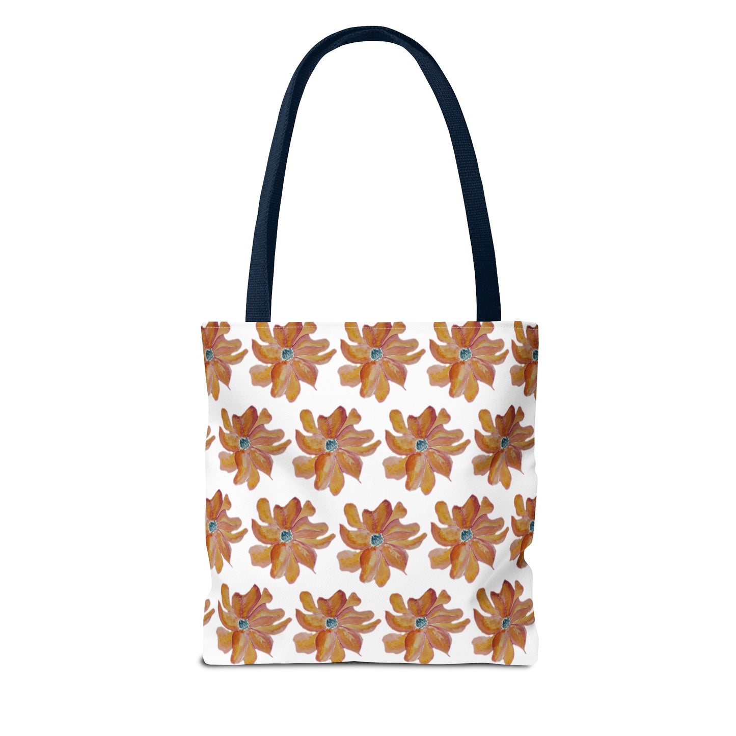 Warm Sunset Bloom Tote Bag (AOP)