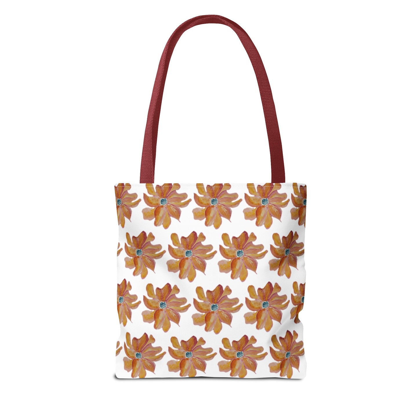 Warm Sunset Bloom Tote Bag (AOP)