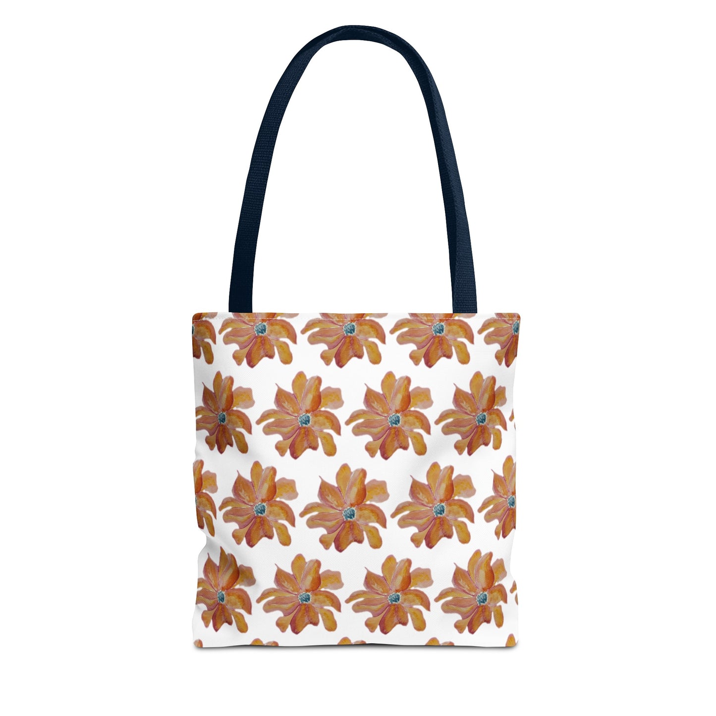 Warm Sunset Bloom Tote Bag (AOP)