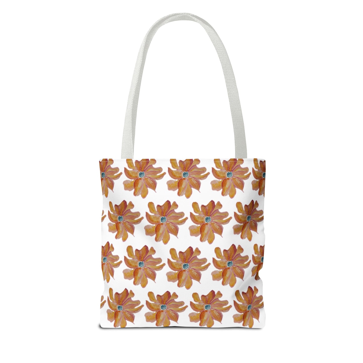 Warm Sunset Bloom Tote Bag (AOP)