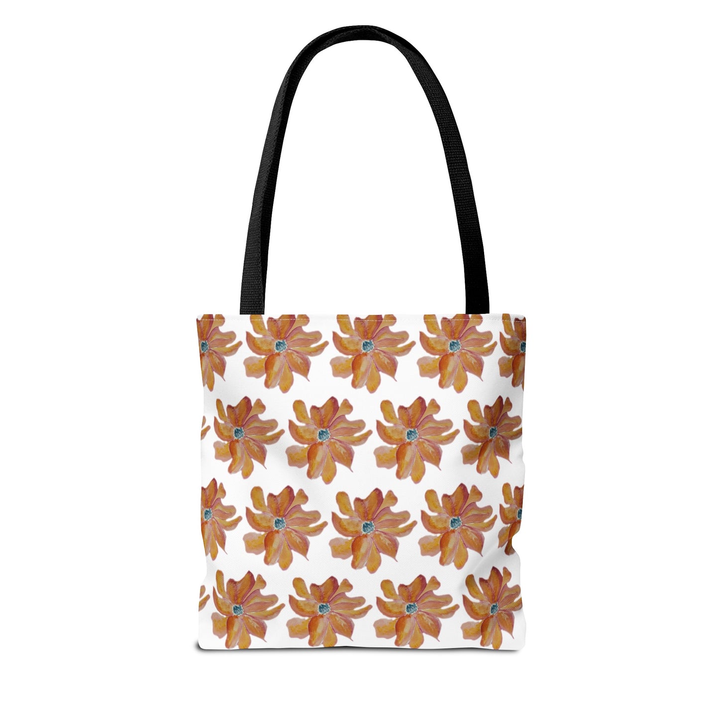 Warm Sunset Bloom Tote Bag (AOP)